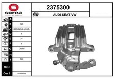 Bremssattel Hinten Rechts Girling-Lucas-Trw-System für VW Polo Limo ab 01->