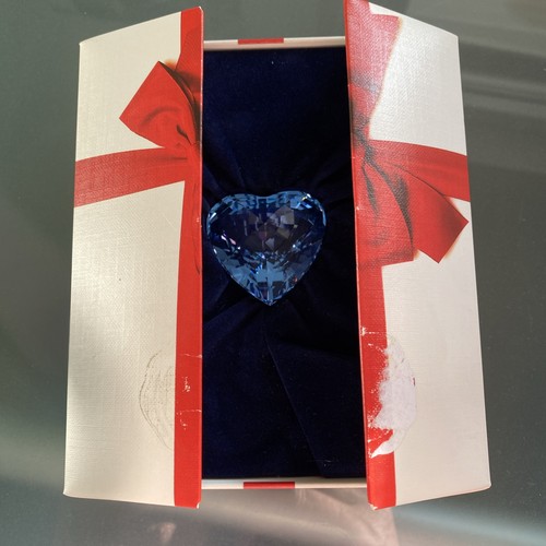 Swarovski herz blau scs - blau,