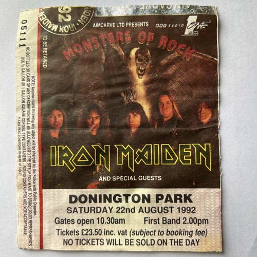 1992 iron maiden - 1992,