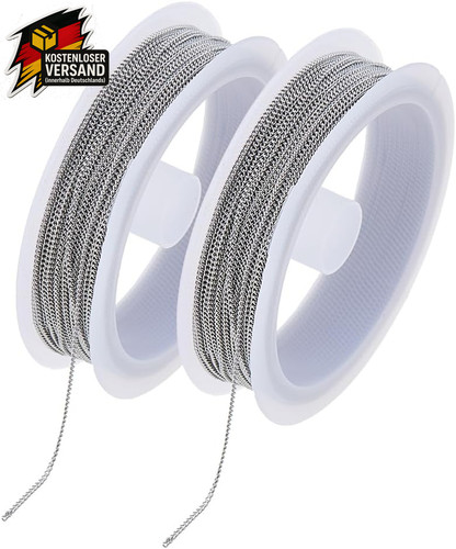 Feine edelstahl kette 20m für - feine,