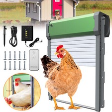 Hühnerklappe Solar