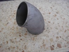 Schweissbogen Einschweissbogen Edelstahl roh Rohrbogen ca. 60 Grad 54 x 2 mm VA