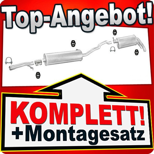 Auspuff für sharan 1 9 - für, vw