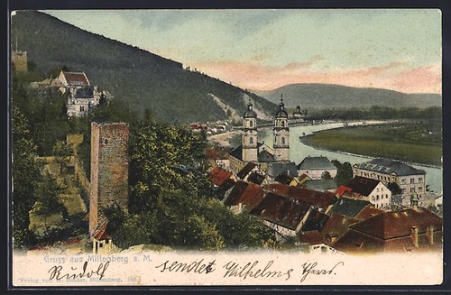 Ansichtskarte miltenberg - miltenberg, a