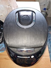 1× benuzter REISHUNGER 538-DRK-Black-digitaler Reiskocher-860 Watt-1,5 L Schwarz