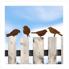 Exklusive Eisen Vogel Deko