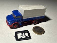 M874 Brekina 47013 MB L322 Lkw Pritsche mir Plane Mercedes Benz 1:87 H0