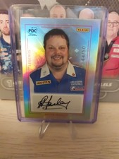 Panini PDC Premier League Peter Manley Auto /50