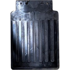 Schmutzfänger für PKW-Anhänger aus Gummi, 290 mm hoch und 200 mm breit