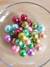 20 x Glaswachsperlen zum