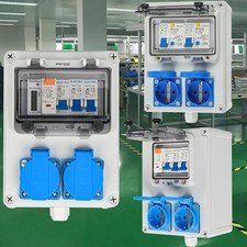 Baustromverteiler mit Zähler