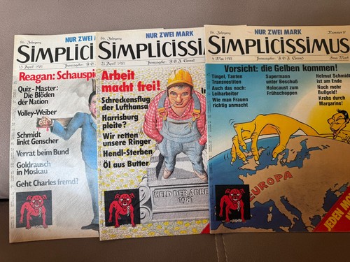 Simplicissimus satire - x,