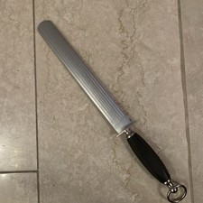 DICK Wetzstahl Multicut flach 28 cm geriffelter multifunktionaler Wetzstahl