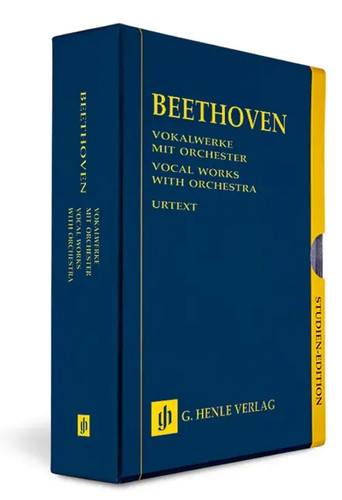 Vocal works with orchestra - works,
