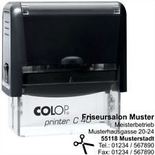 Firmenstempel mit Logo | Anordnung auch nach Wunsch Vorlage PDF - GSS Thommessen