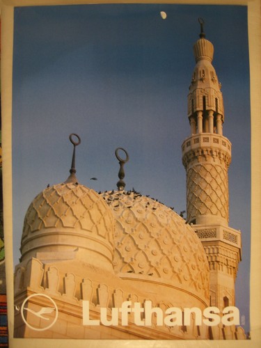 Poster plakat lufthansa - plakat,