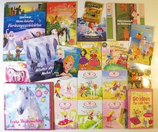 17 Mini Bücher+Bastel Karten+Pferde Kalender⭐️Prinzessin Pia Eiskönigin Feen
