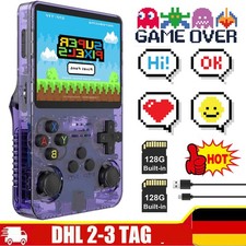 R36S - Retro-Handheld-Spielkonsole -128GB NEU Blitzversand Linux-System DHL