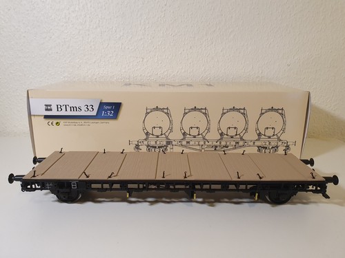 Containertragwagen btmms33 - containertragwagen,