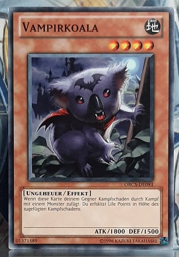 Yugioh vampirkoala - -,