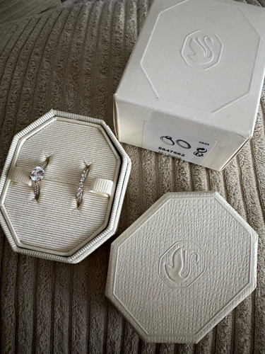 Swarovski ring set 2tlg - swarovski, ring-set