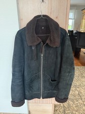 Lammfell Wildleder Jacke, Gr