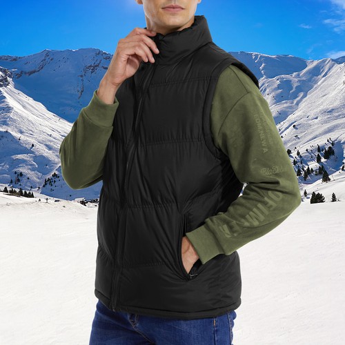 Winter warme weste - weste, herren