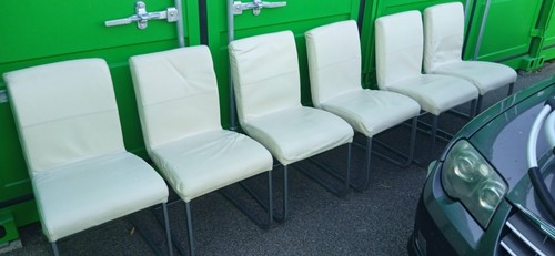 Swinger stühle leder beige - stühle,