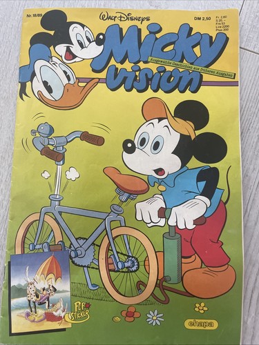 Micky vision zeitschrift - vision, 12/89
