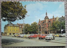 Finsterwalde - Marktplatz Autos - color AK, gelaufen