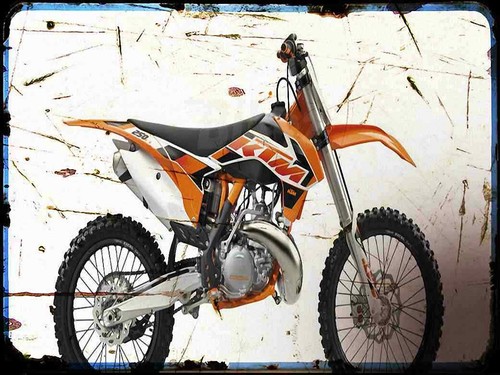 Blechschild motorrad 250 - a4,