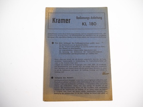 Kramer kl180 dieselschlepper - kramer,