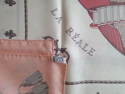 Hermès carré vue du - carré, cm