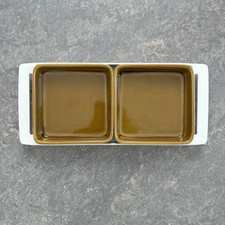 2 Servierschalen mit Tablett