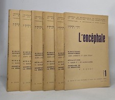 Konvolut 6 Ausgaben von "Das Gehirn. Zeitschrift für Neurologie und Psychiatrie"