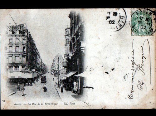 Rouen tramway commerce - (76),