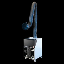 TEKA filtoo Schweißrauchabsaugung mit Vorabscheider und 3m Absaugarm für Rauch