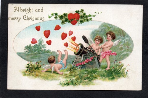 Weihnachtskarte antik - ak,