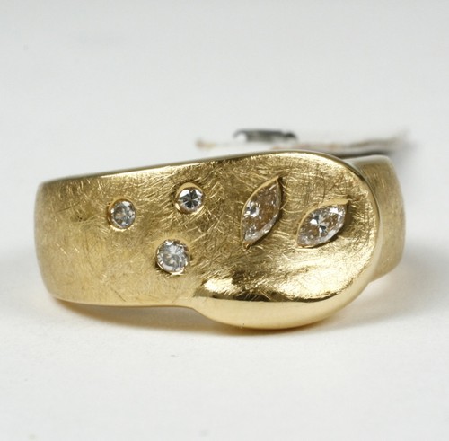 Ring karat 585 gelbgold - 585,