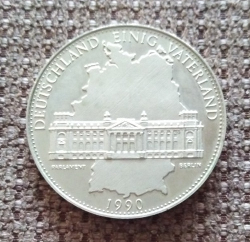 Medaille deutschland einig - medaille,