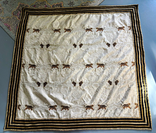 Krömer tischdecke beige - tischdecke,