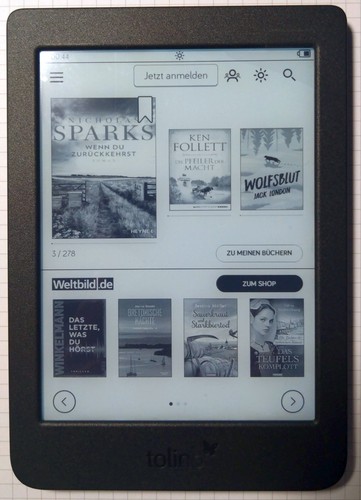 Tolino page ebook reader - tolino,