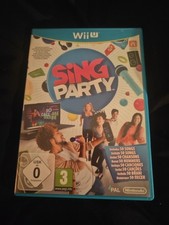 Nintendo Wiiu Nintendo Wii U Spiel Sing Party ohne Mikrofon in OVP PartySpiel