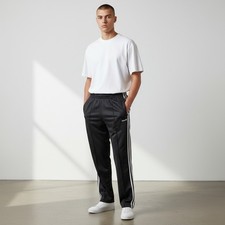 Adidas Firebird Track Pants Trainingshose Sporthose Hose Schwarz M Y2K Vintage