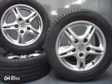 Original Porsche 986 Boxster Alufelgen KUMHO NEU Winterreifen 205 225 55 50 r16