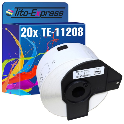 20x etikett für brother - 20x,