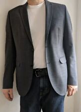 CG CLUB of GENTS Herren Sakko Gr. 48 slim fit grau neuwertig