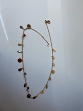 Gold Fuß Kette 750 er