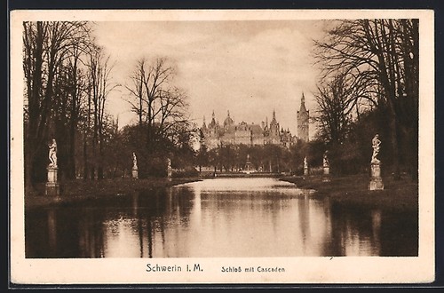 Ansichtskarte schwerin - ansichtskarte,