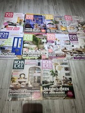 Wohnidee 2025 Zeitschriften Jan-Mai+Okt-Dez 10 Stück, Magazine Inneneinrichtung